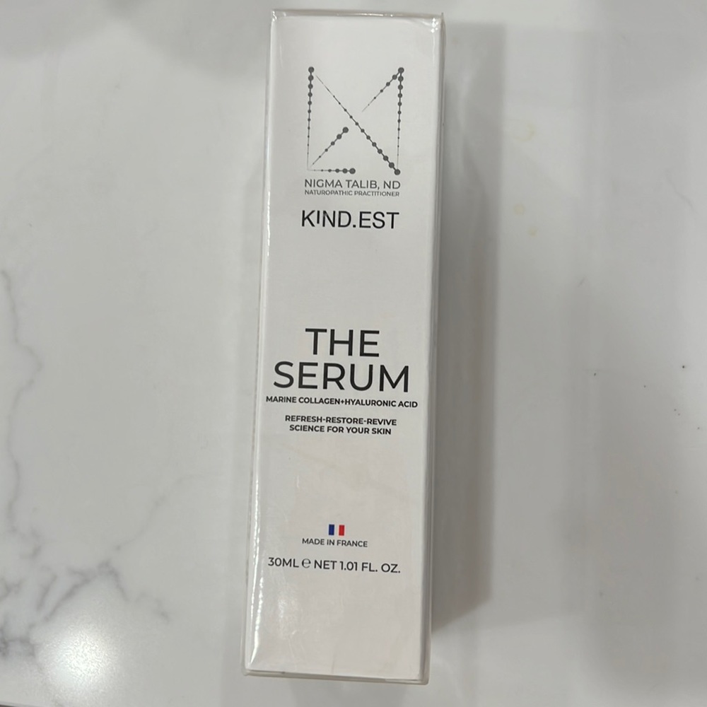 Dr. Nigma
Kind.Est X Nigma Talib, Nd. The Serum. New. Unopened. Still wrapped